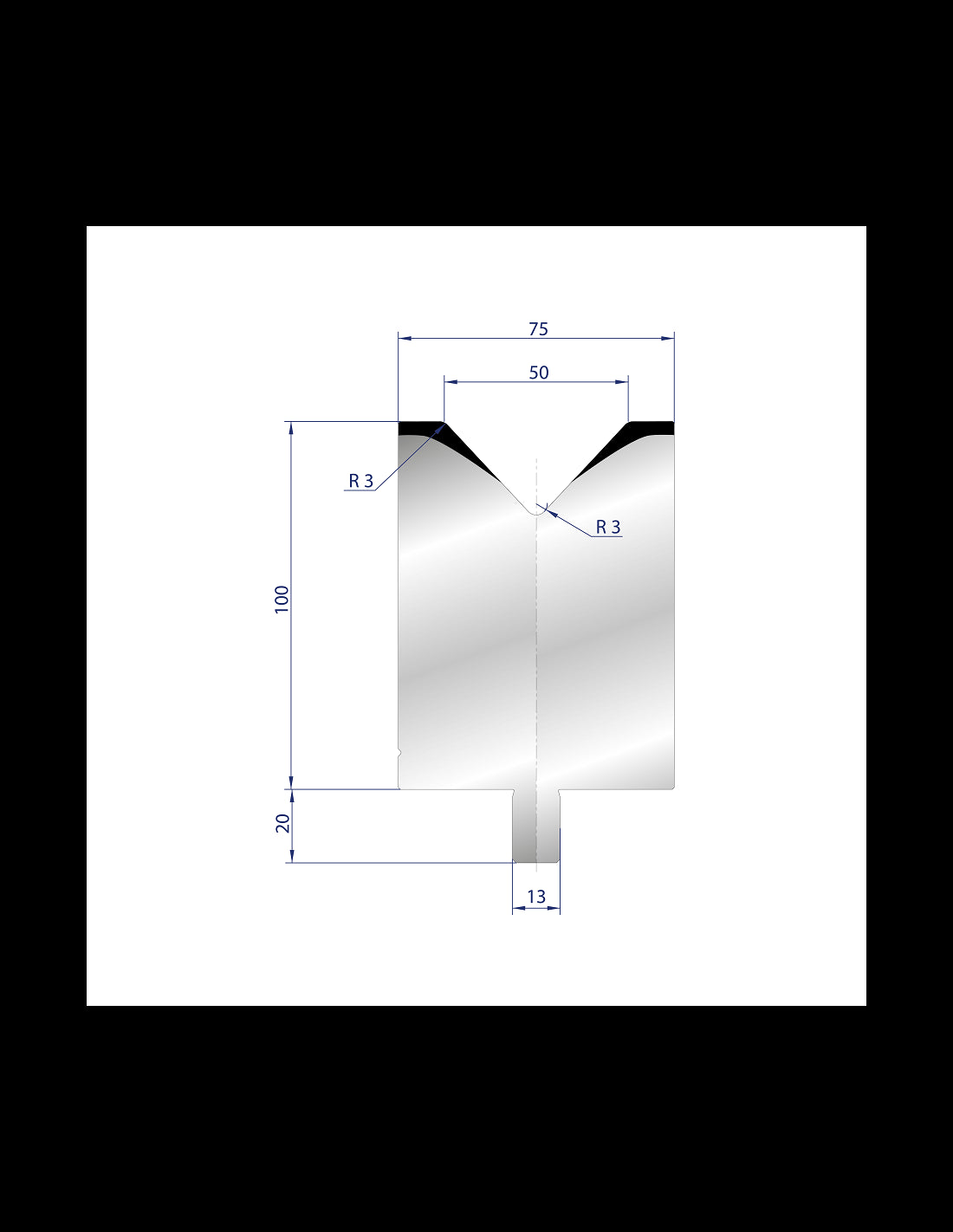 3132 - 1V Dies - 86°