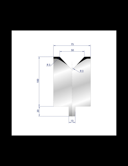 3132 - 1V Dies - 86°