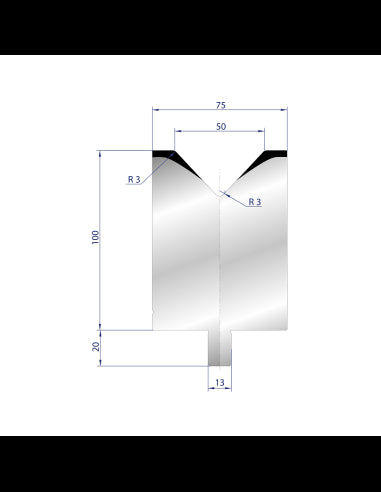 3132 - 1V Dies - 86°