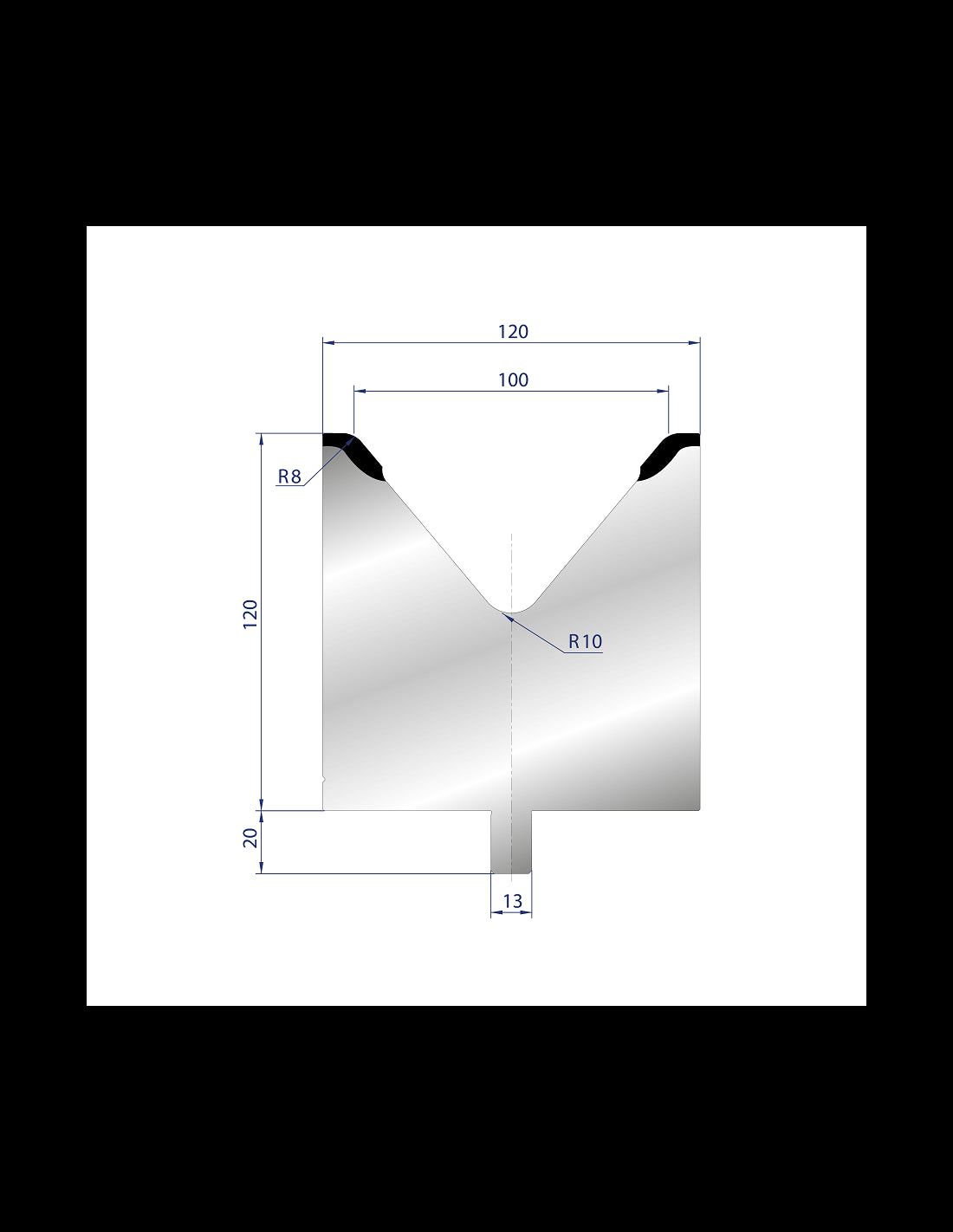 3135 - 1V Dies - 80°