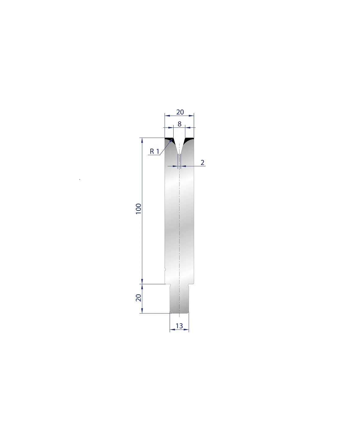 3137 - 1V Dies - 30°  1V Die