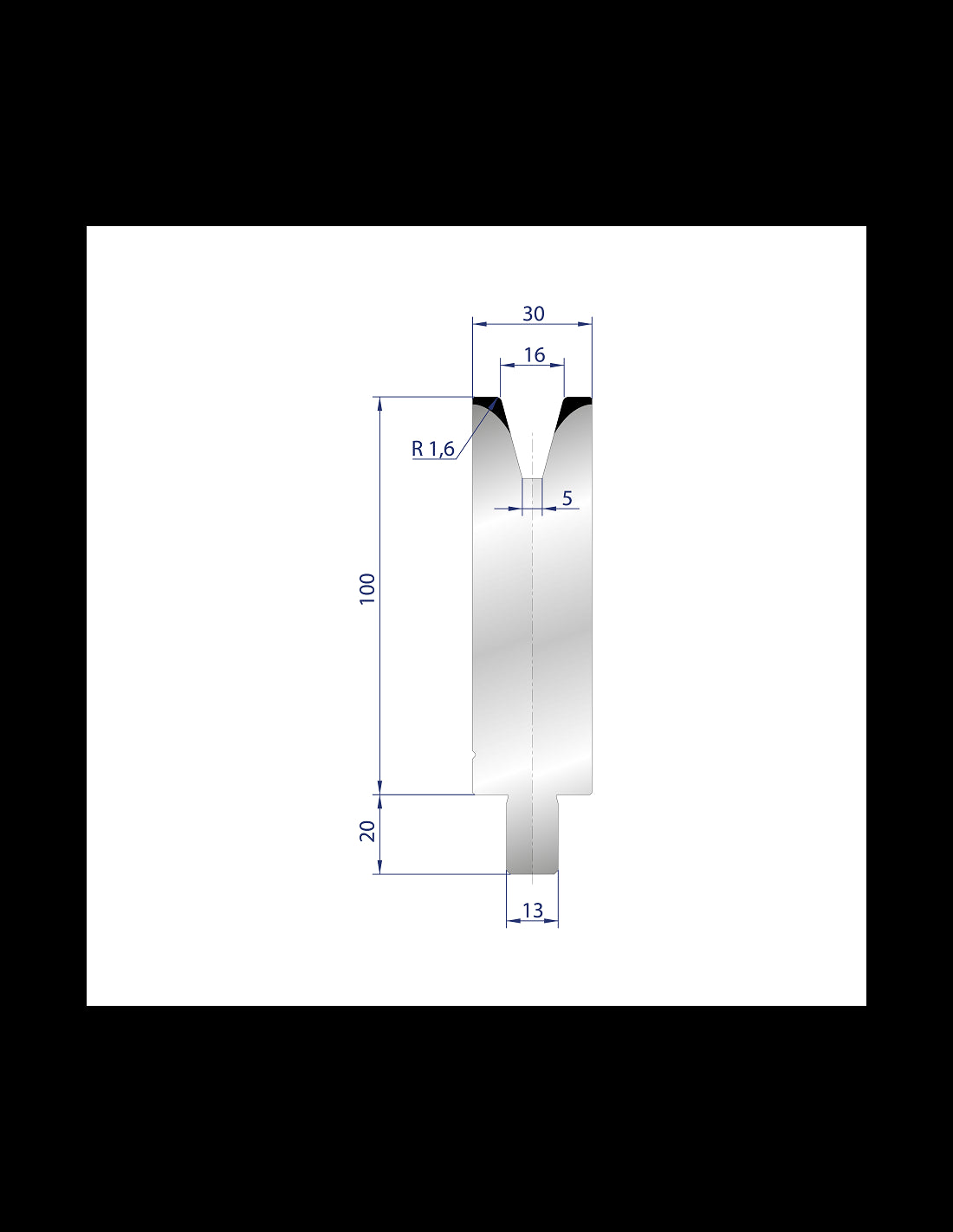 3140 - 1V Dies - 30°