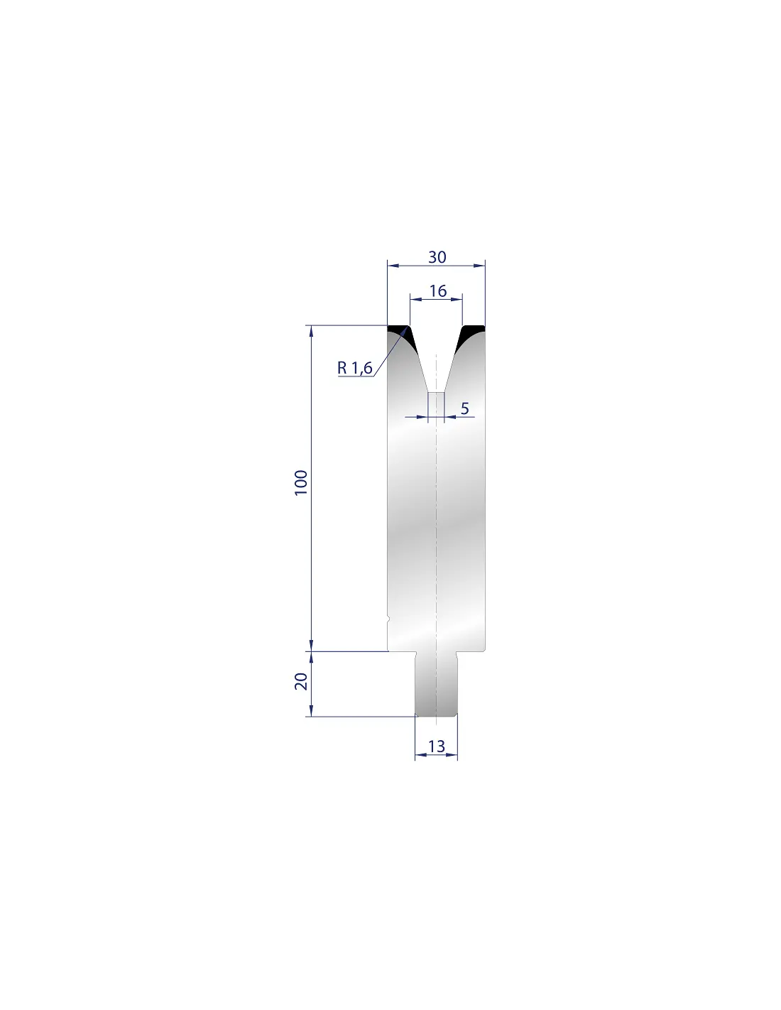 3140 - 1V Dies - 30°  1V Die