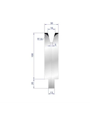 3140 - 1V Dies - 30°  1V Die