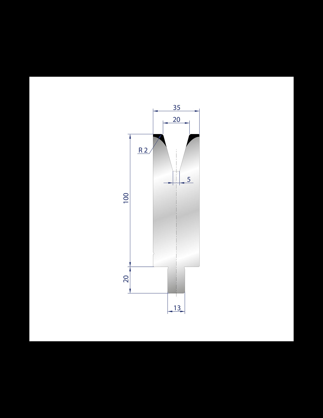 3141 - 1V Dies - 30°
