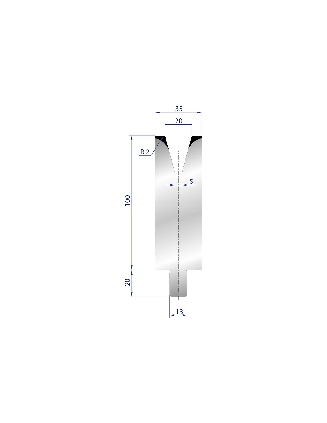 3141 - 1V Dies - 30°  1V Die