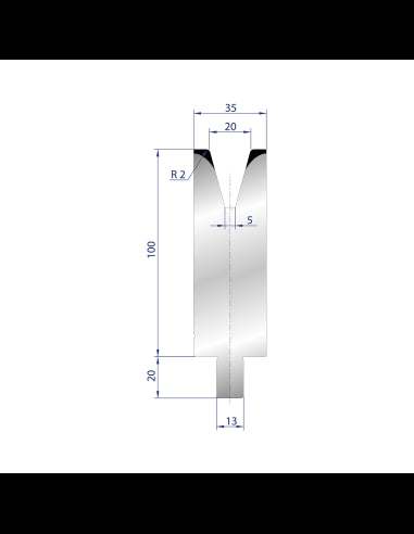 3141 - 1V Dies - 30°
