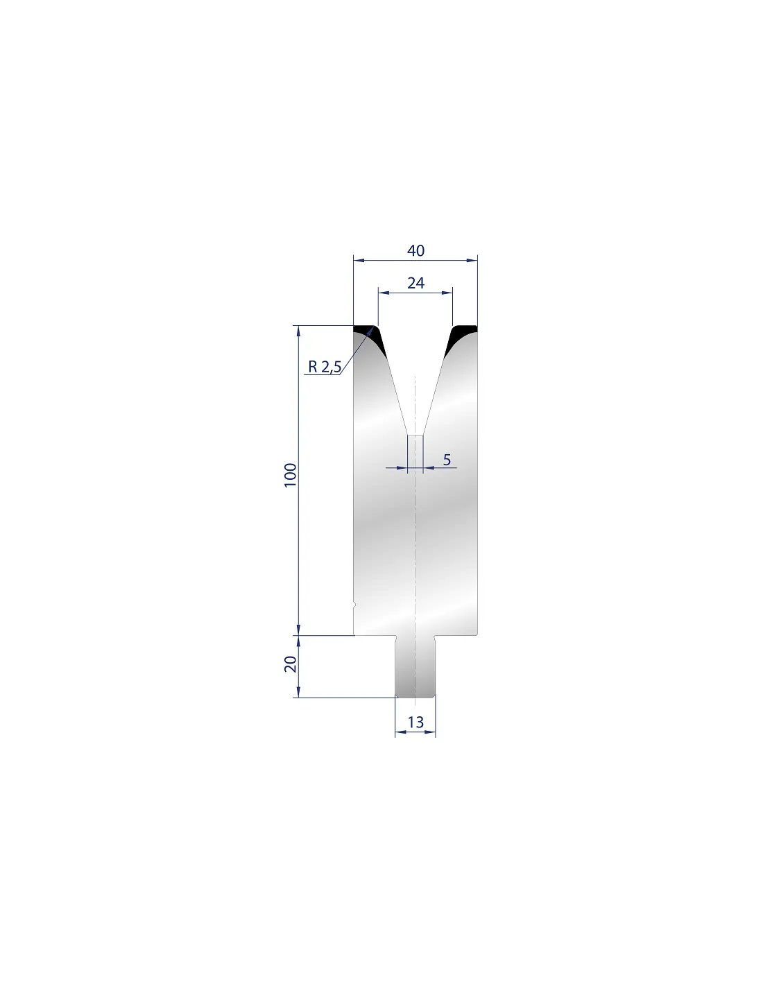 3142 - 1V Dies - 30°  1V Die