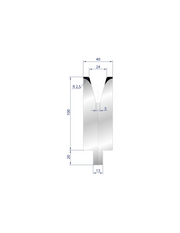 3142 - 1V Dies - 30°  1V Die