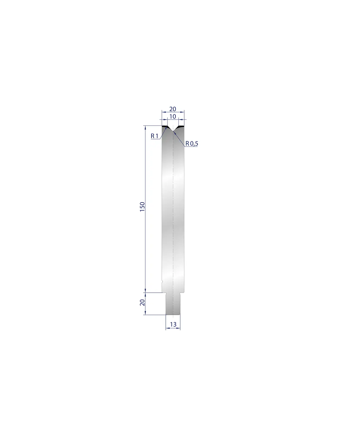 3145 - 1V Dies - 86°  1V Die