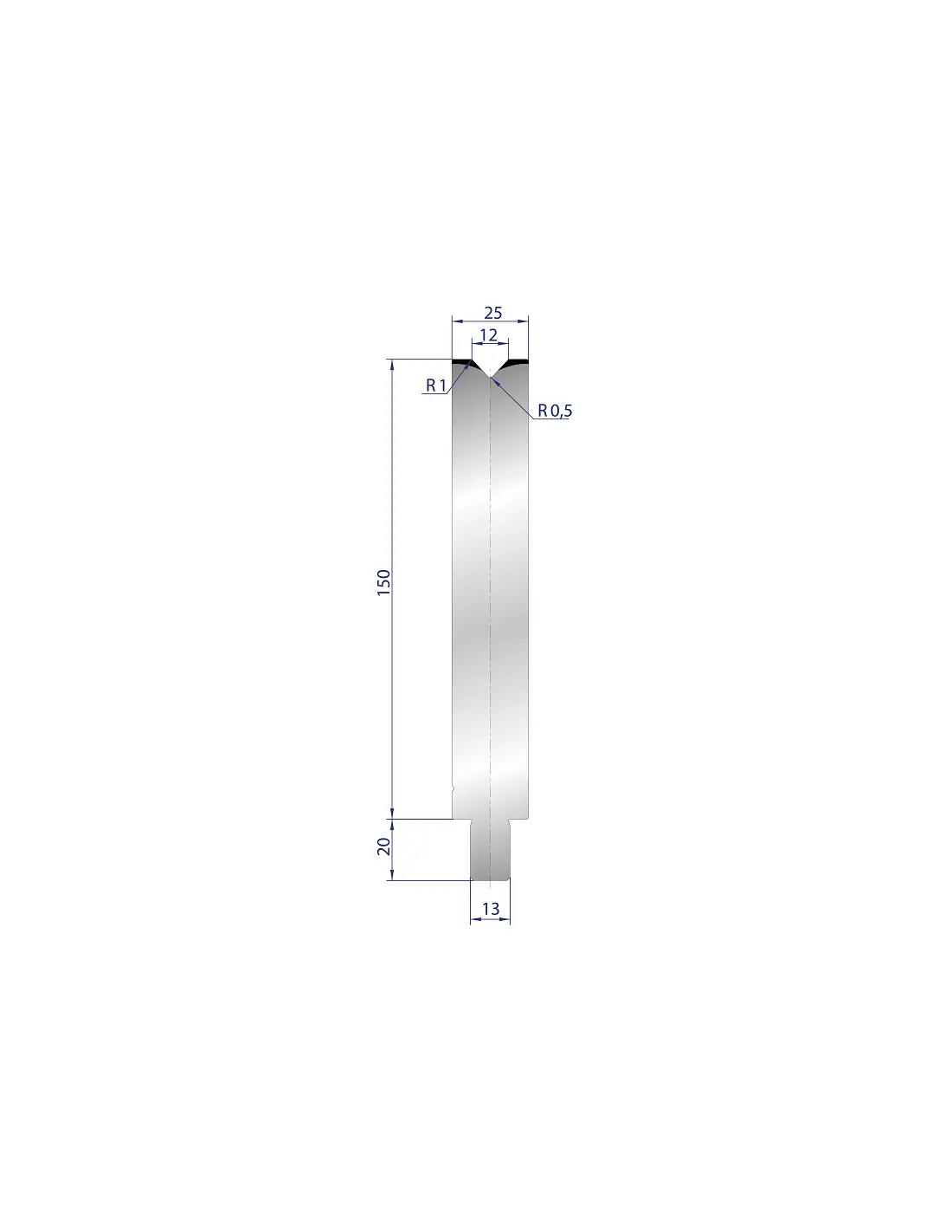 3146 - 1V Dies - 86°  1V Die
