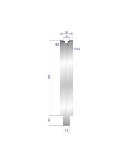 3146 - 1V Dies - 86°  1V Die