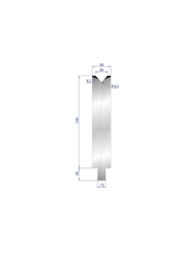 3148 - 1V Dies - 86°  1V Die