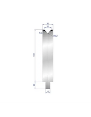 3148 - 1V Dies - 86°  1V Die