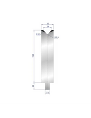 3149 - 1V Dies - 86°  1V Die