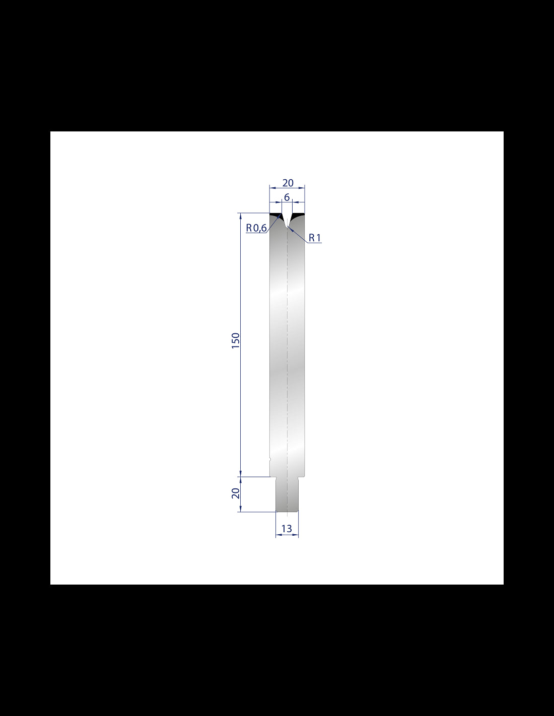 3150 - 1V Dies - 30°