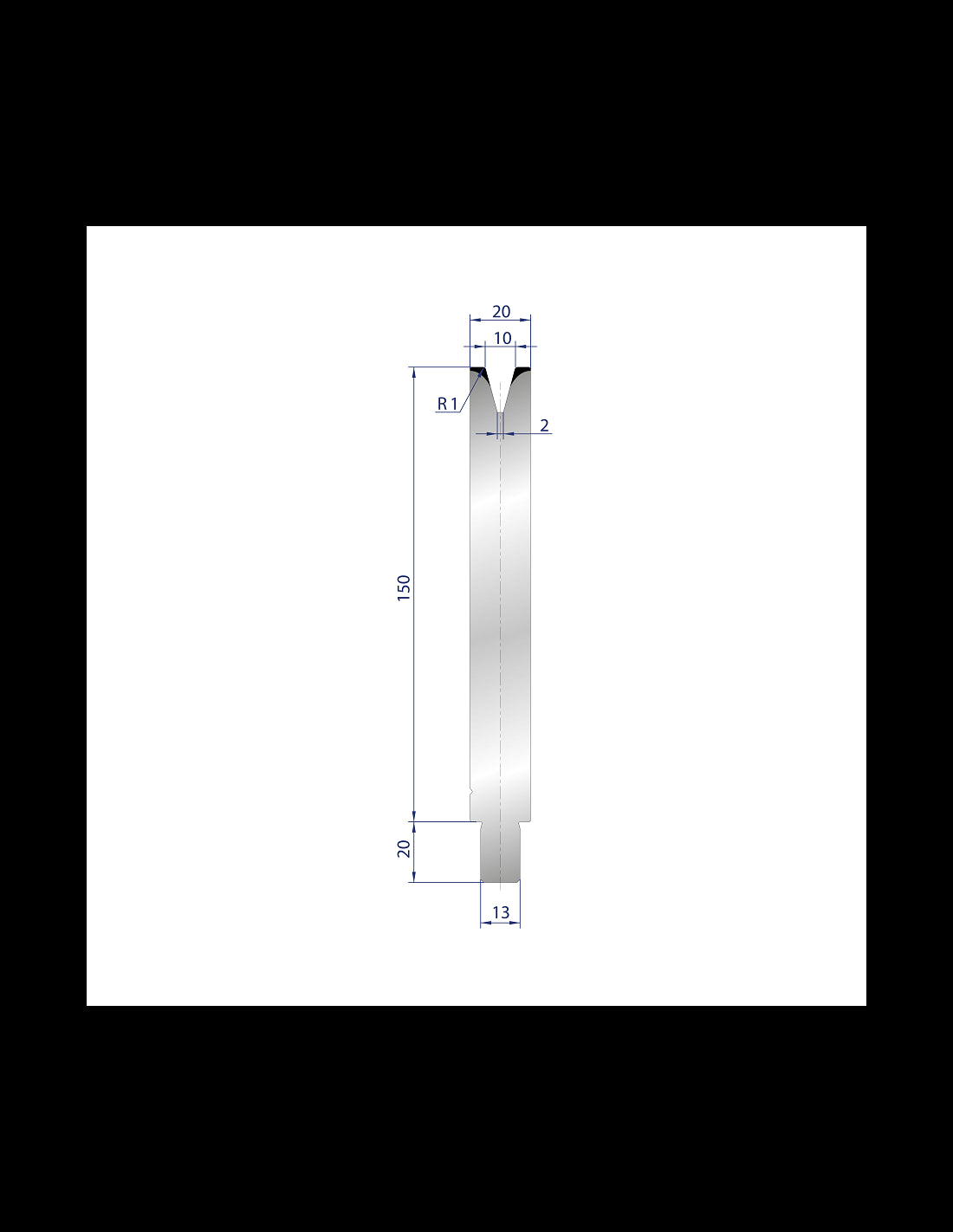 3152 - 1V Dies - 30°