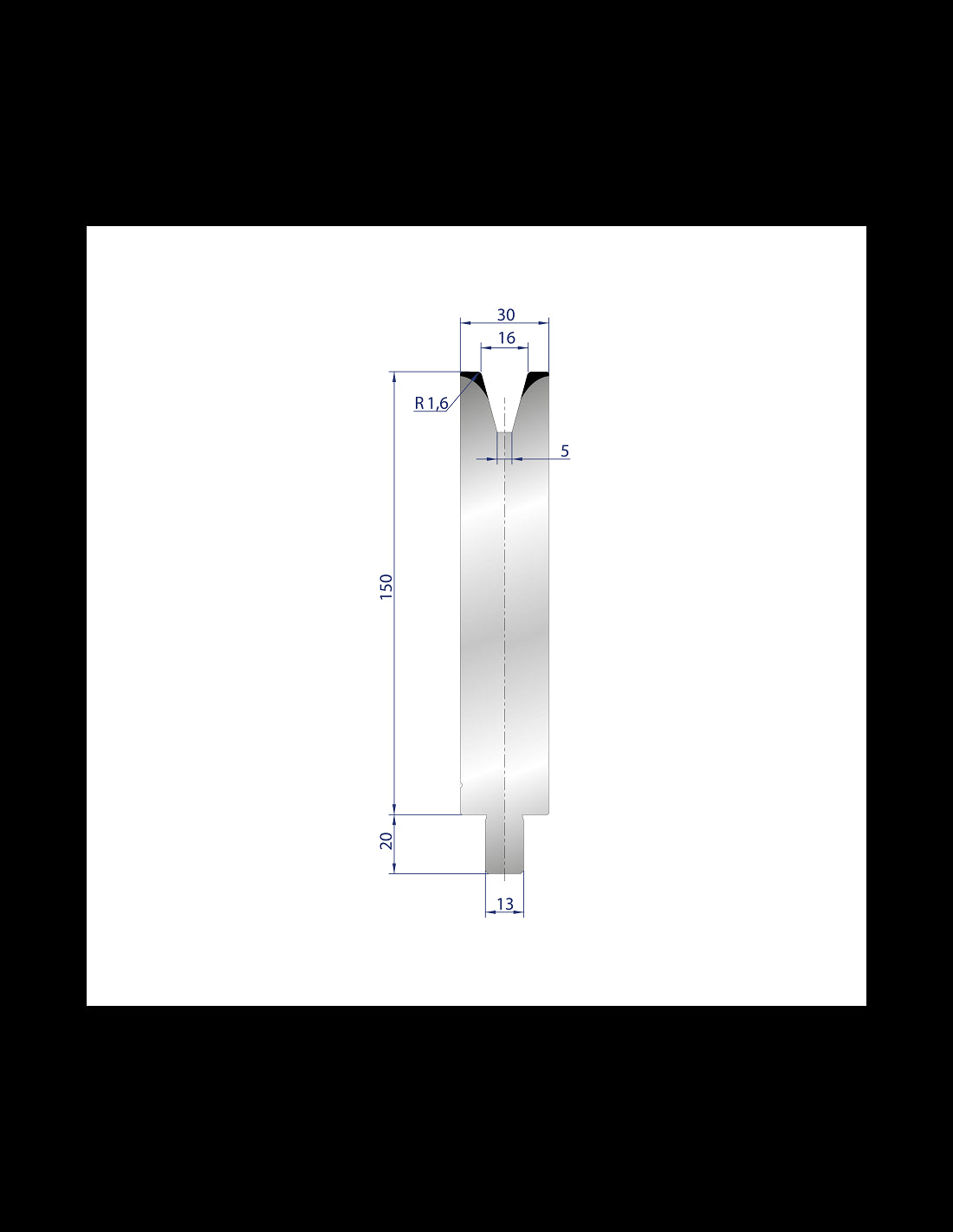3154 - 1V Dies - 30°