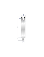 3154 - 1V Dies - 30°  1V Die