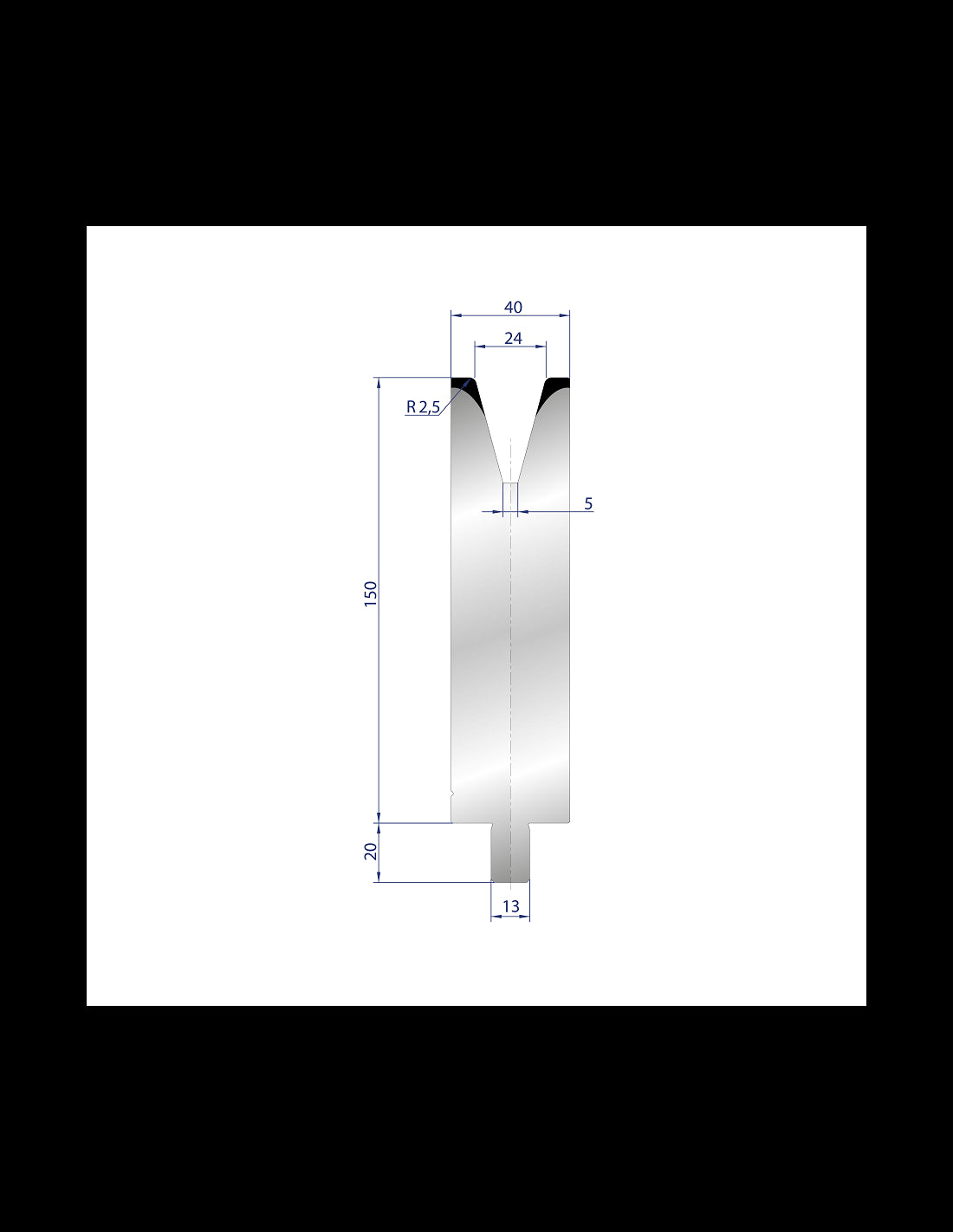 3155 - 1V Dies - 30°
