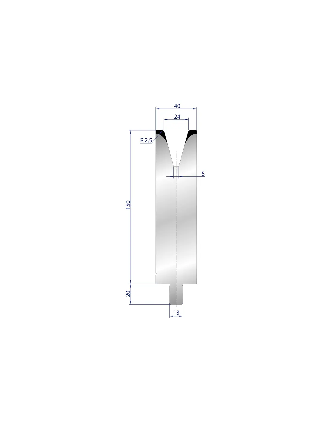 3155 - 1V Dies - 30°  1V Die
