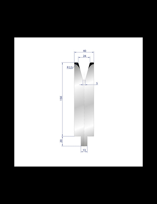 3155 - 1V Dies - 30°
