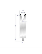3155 - 1V Dies - 30°  1V Die