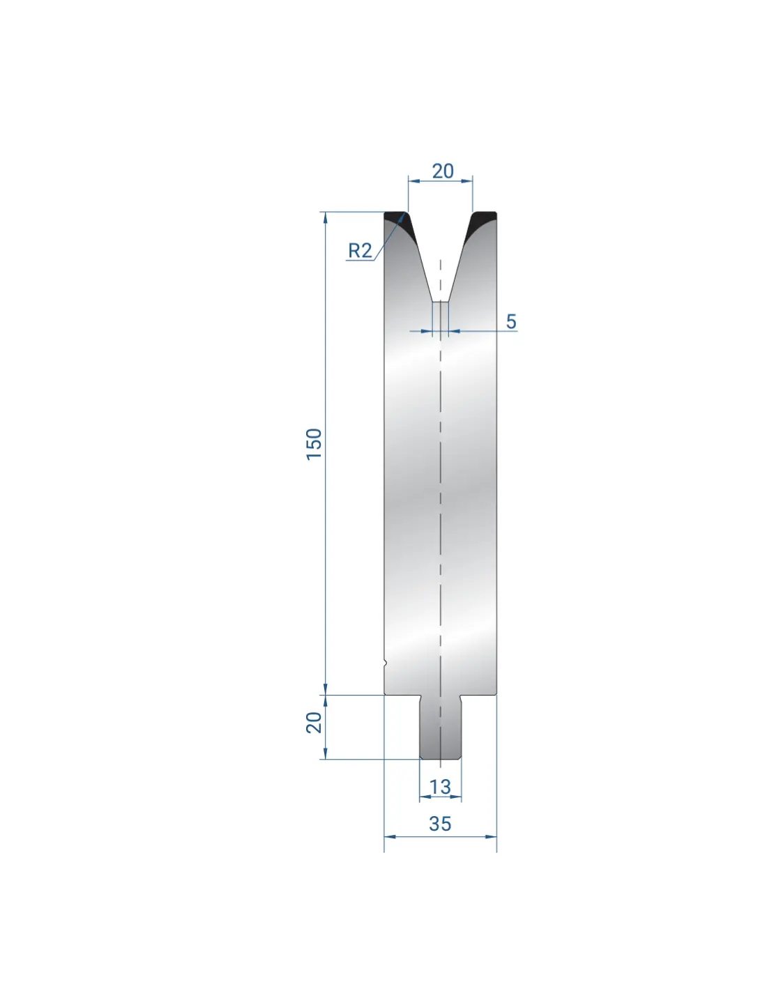 3156 - 1V Dies - 30°  1V Die