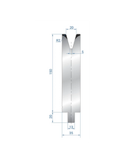 3156 - 1V Dies - 30°  1V Die