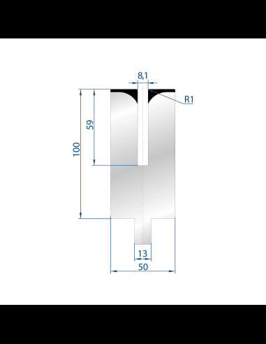 3157 - Flattening hemming tools 24°