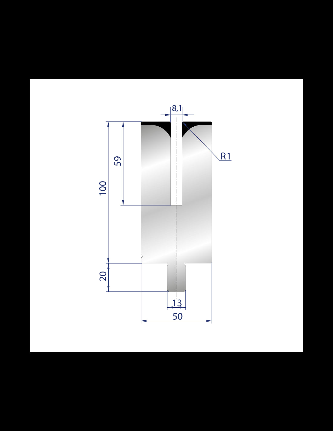 3157 - Flattening hemming tools 28°