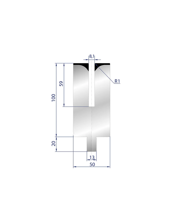 3157 - Flattening hemming tools 28°