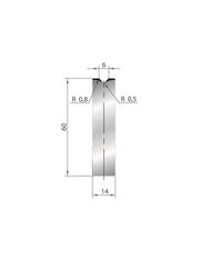 3159 - Die - 88°  1V Insert die