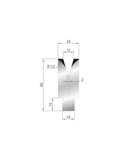 3169 - Die - 30°  1V Insert die