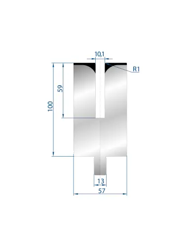 3174 - Flattening hemming tools 24°