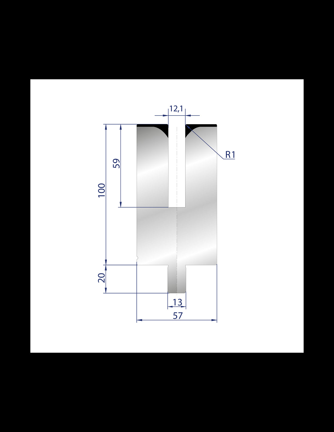 3175 - Flattening hemming tools 24°