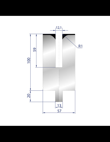 3175 - Flattening hemming tools 24°