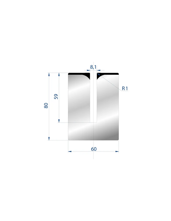 3176 - Die - 28° Hemming Tool