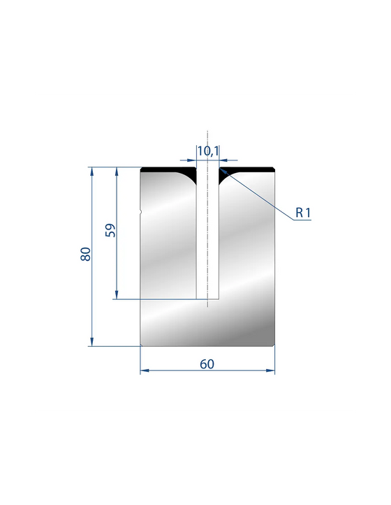 3177 - Die - 24° Flattening Hemming Tools