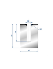 3178 - Die - 24°  Hemming die