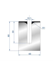 3178 - Die - 24°  Hemming die