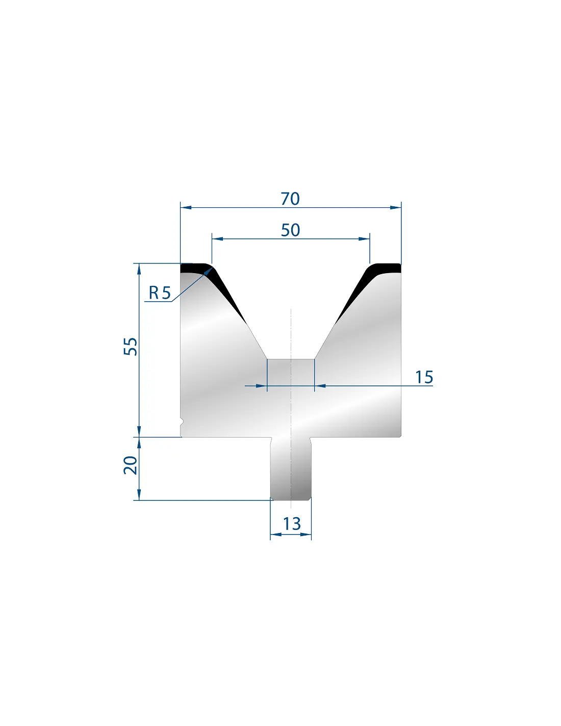 3179 - 1V Dies - 60°  1V Die
