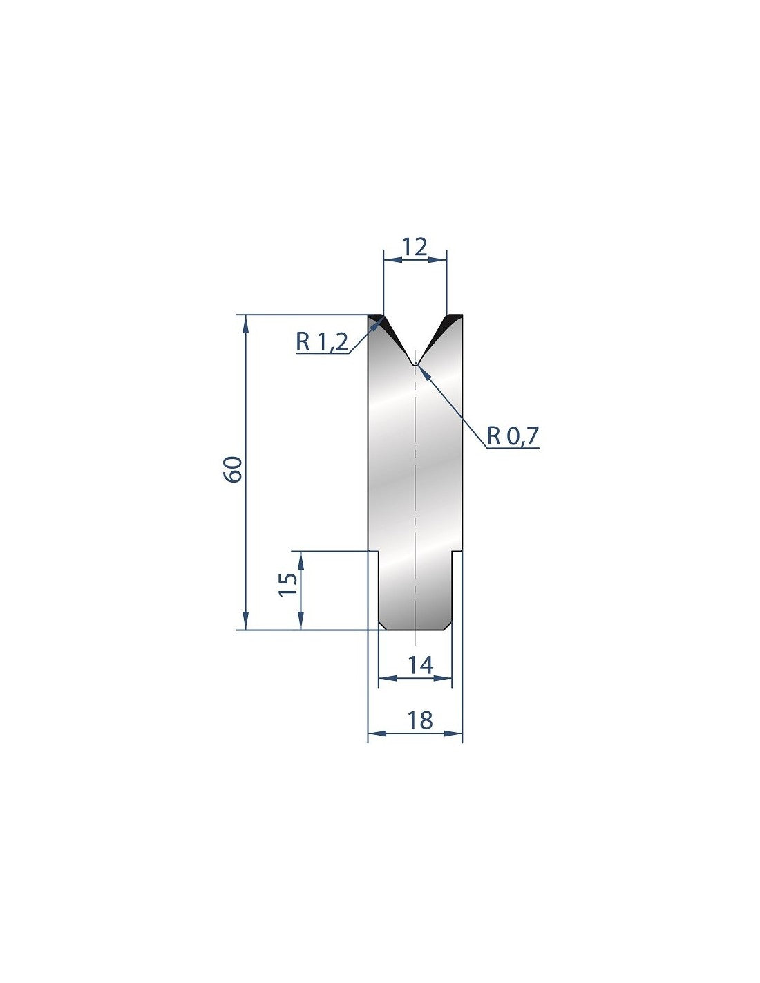 3196 - Die - 60°