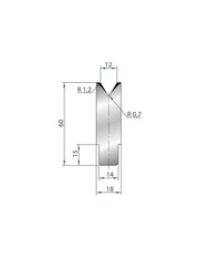 3196 - Die - 60°  1V Insert Die