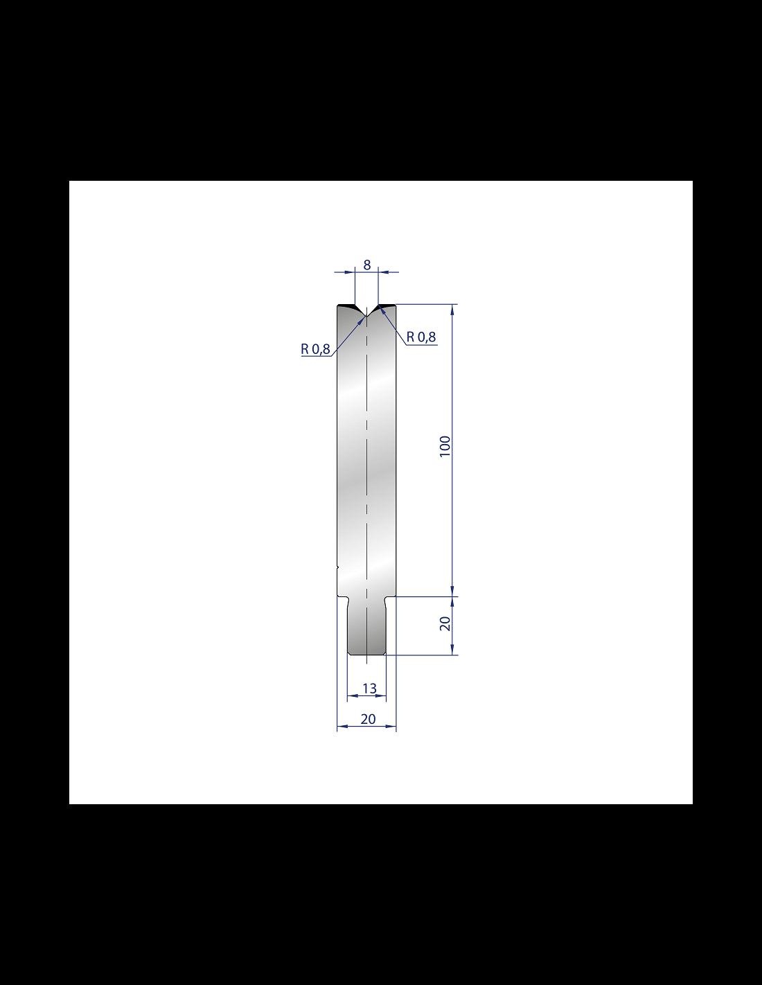 3201 - 1V Dies - 86°