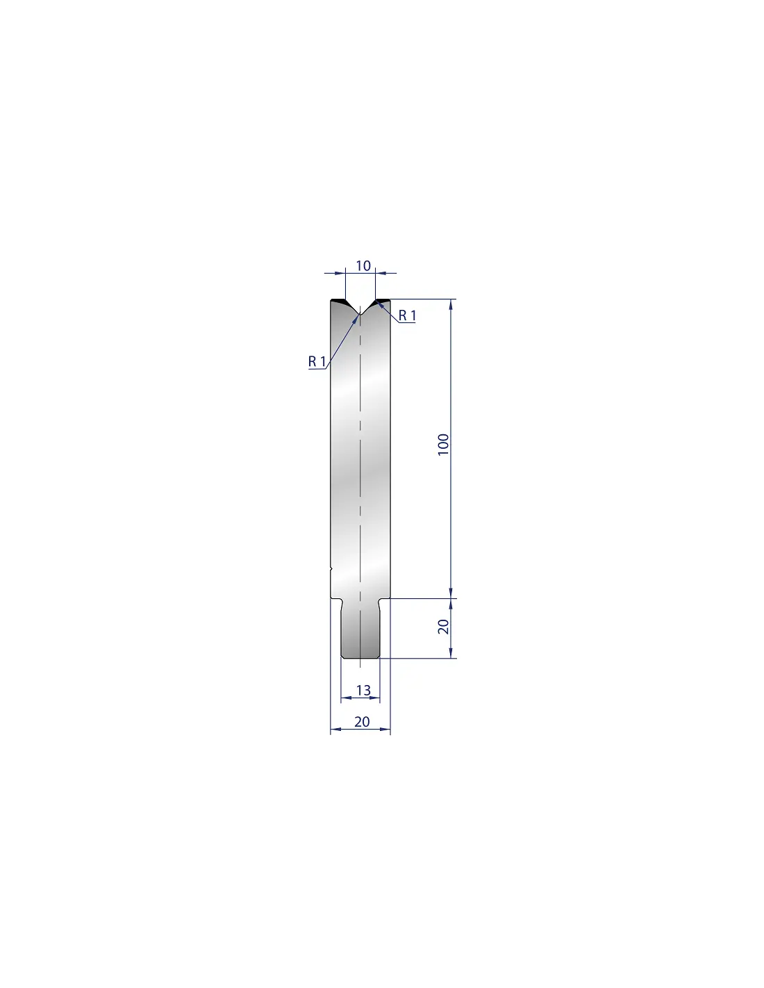 3202 - 1V Dies - 86°  1V Die