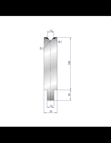 3203 - 1V Dies - 86°