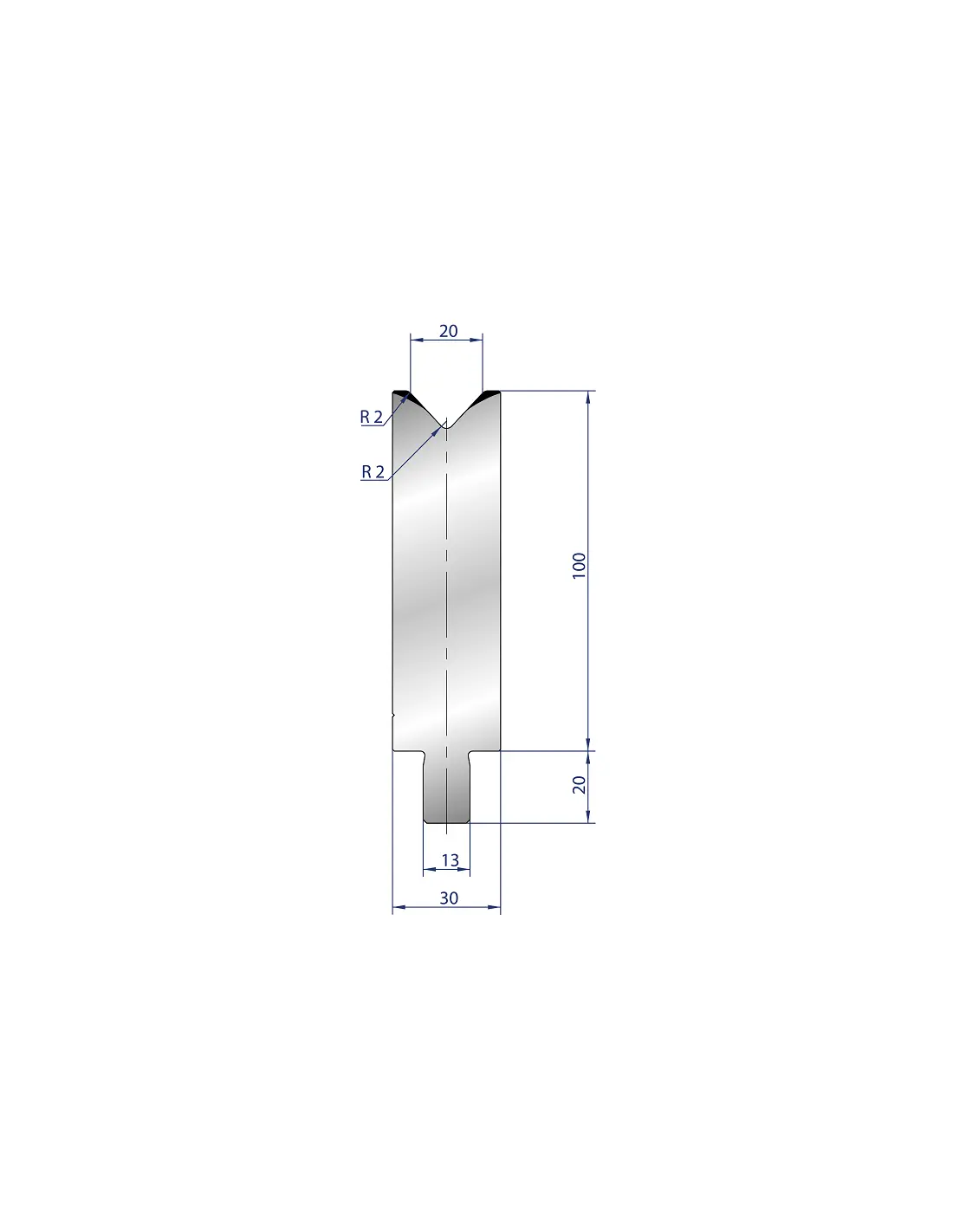 3205 - 1V Dies - 86°  1V Die