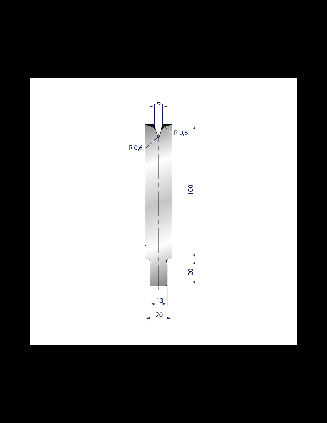 3206 - 1V Dies - 30°