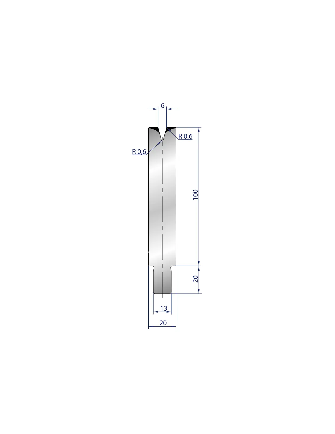 3206 - 1V Dies - 30°  1V Die